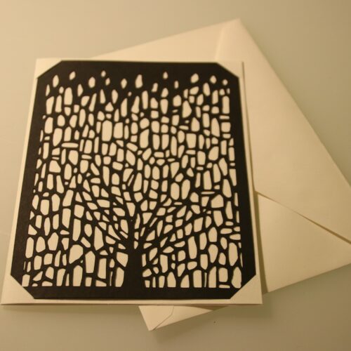 Papercut cards, set of 2