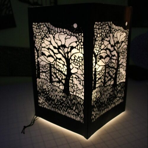 Custom papercut lantern